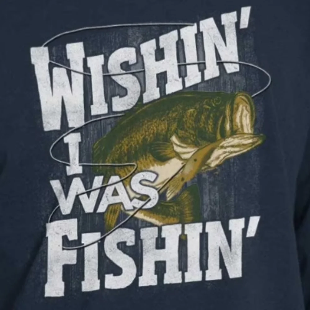 WISHING I WAS FISHING T-Shirt Unisex